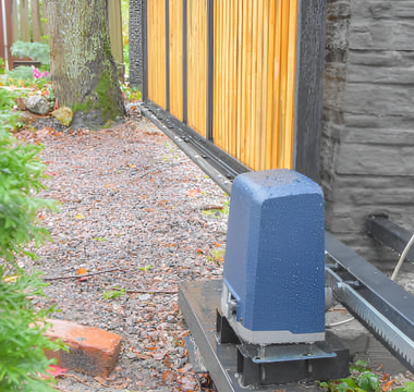 electric gate wont open after rain
