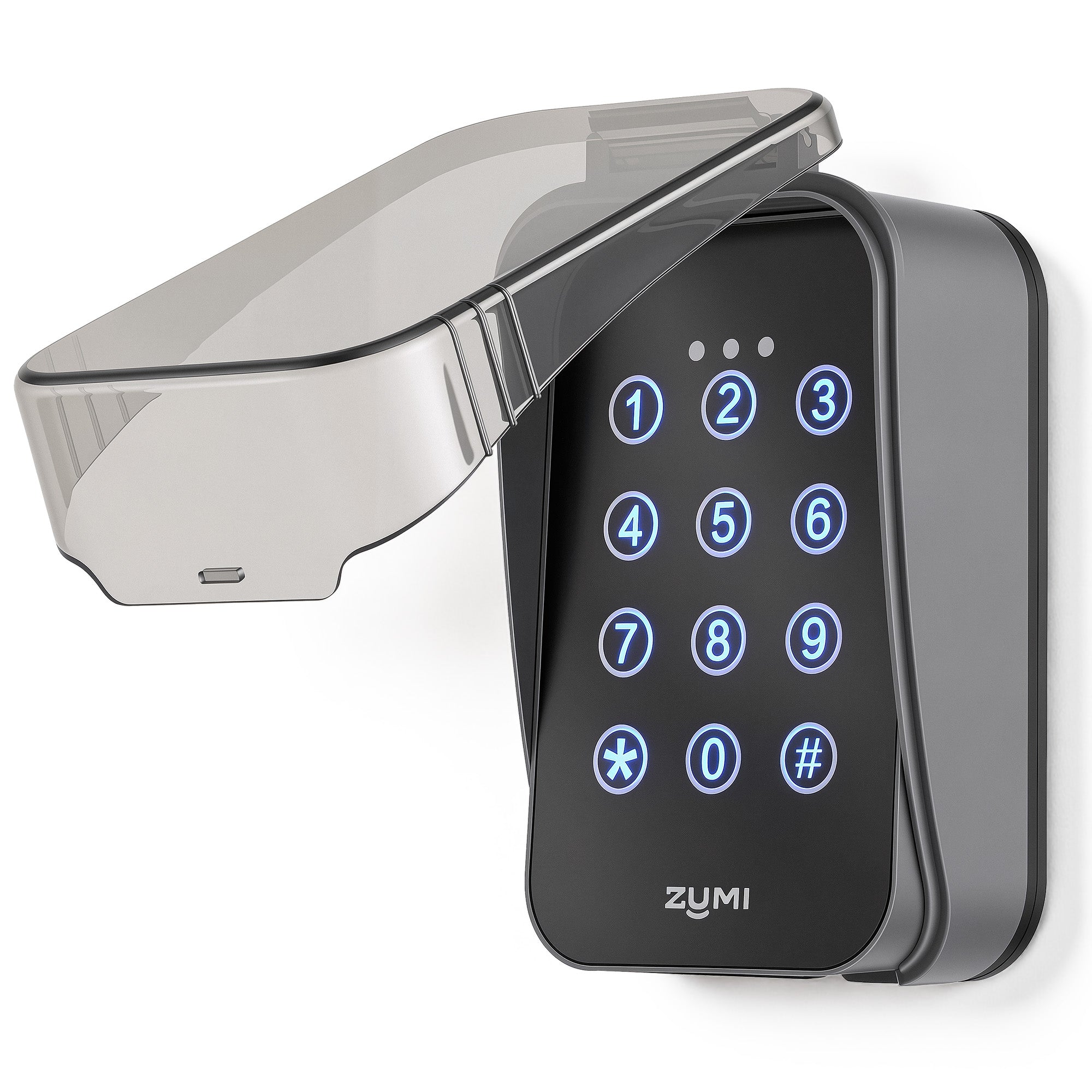 その他 gate Zumi Wireless Keypad for Gate Opener | Keyless Entry | 330 ft