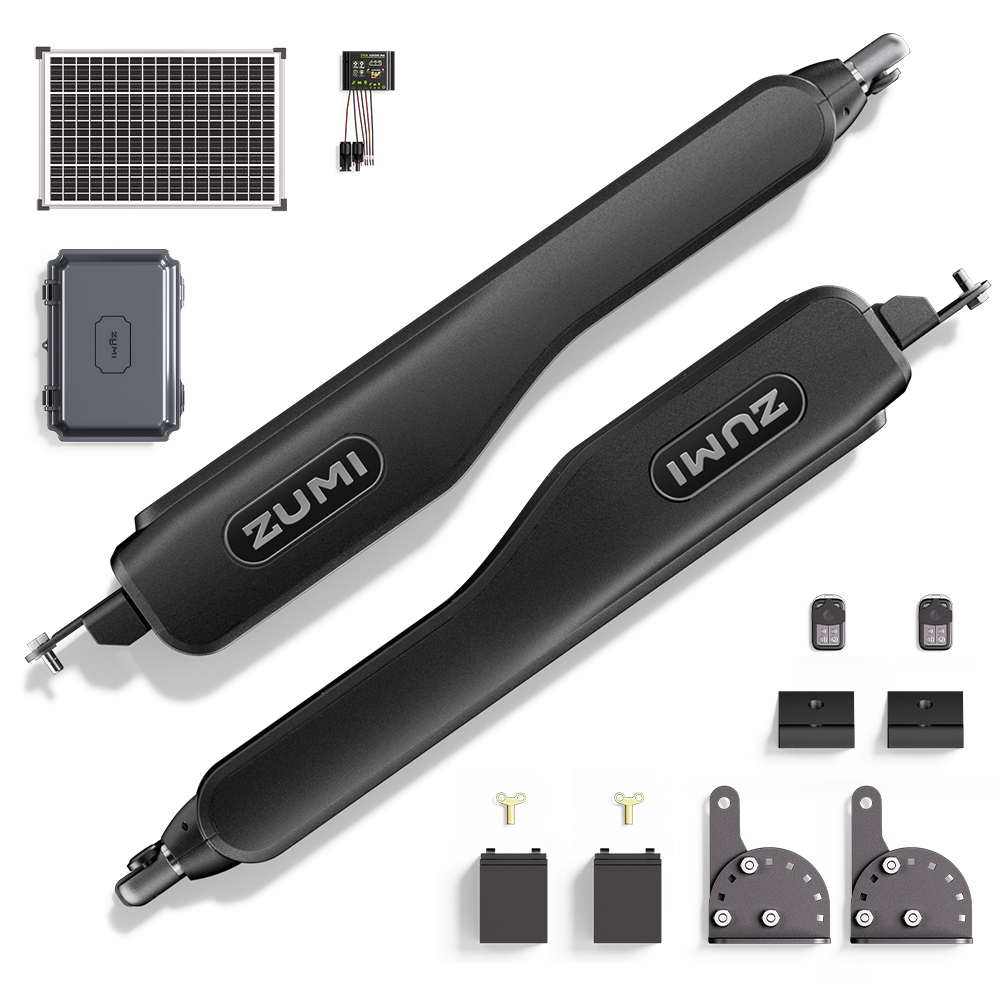 Solar Heavy Dual Swing Gate Opener