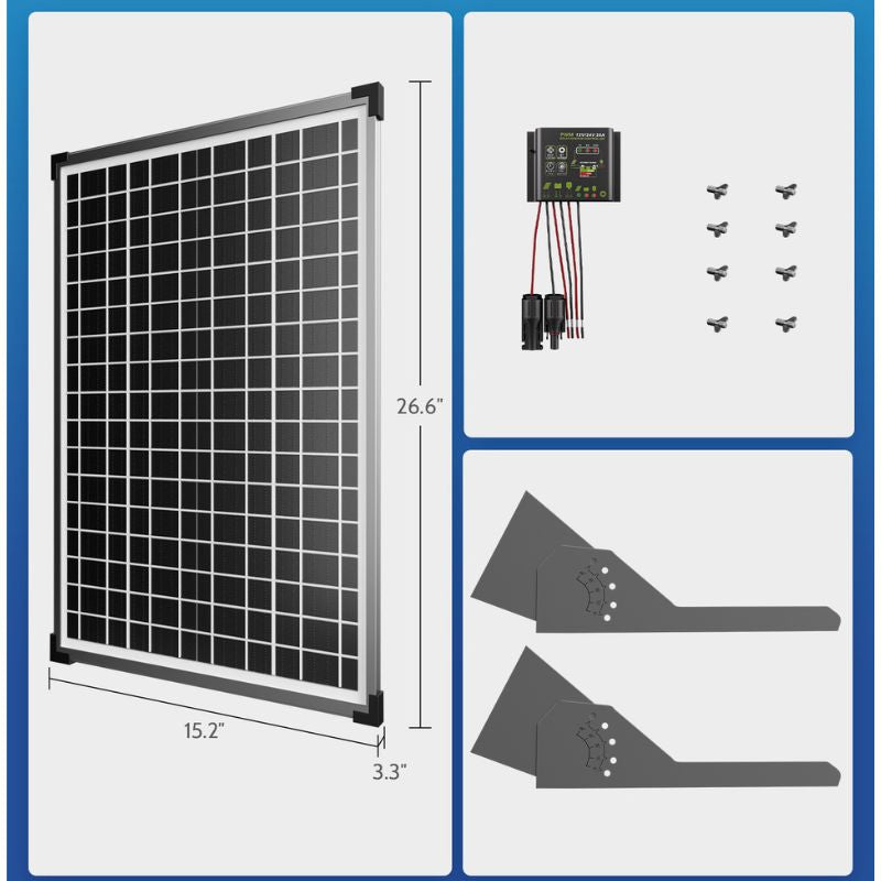 Zumi Solar Panel for Gate Opener