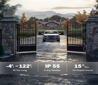 How Secure Are Automatic Gate Openers Against Forced Entry?