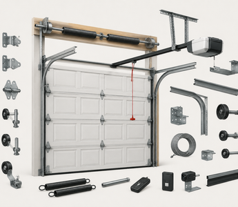 What Are the Parts for a Garage Door?