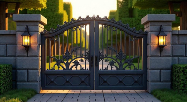 Gate In Minecraft 4 Minecraft-Inspired Fence Gates That Will Give You Security and Style ...