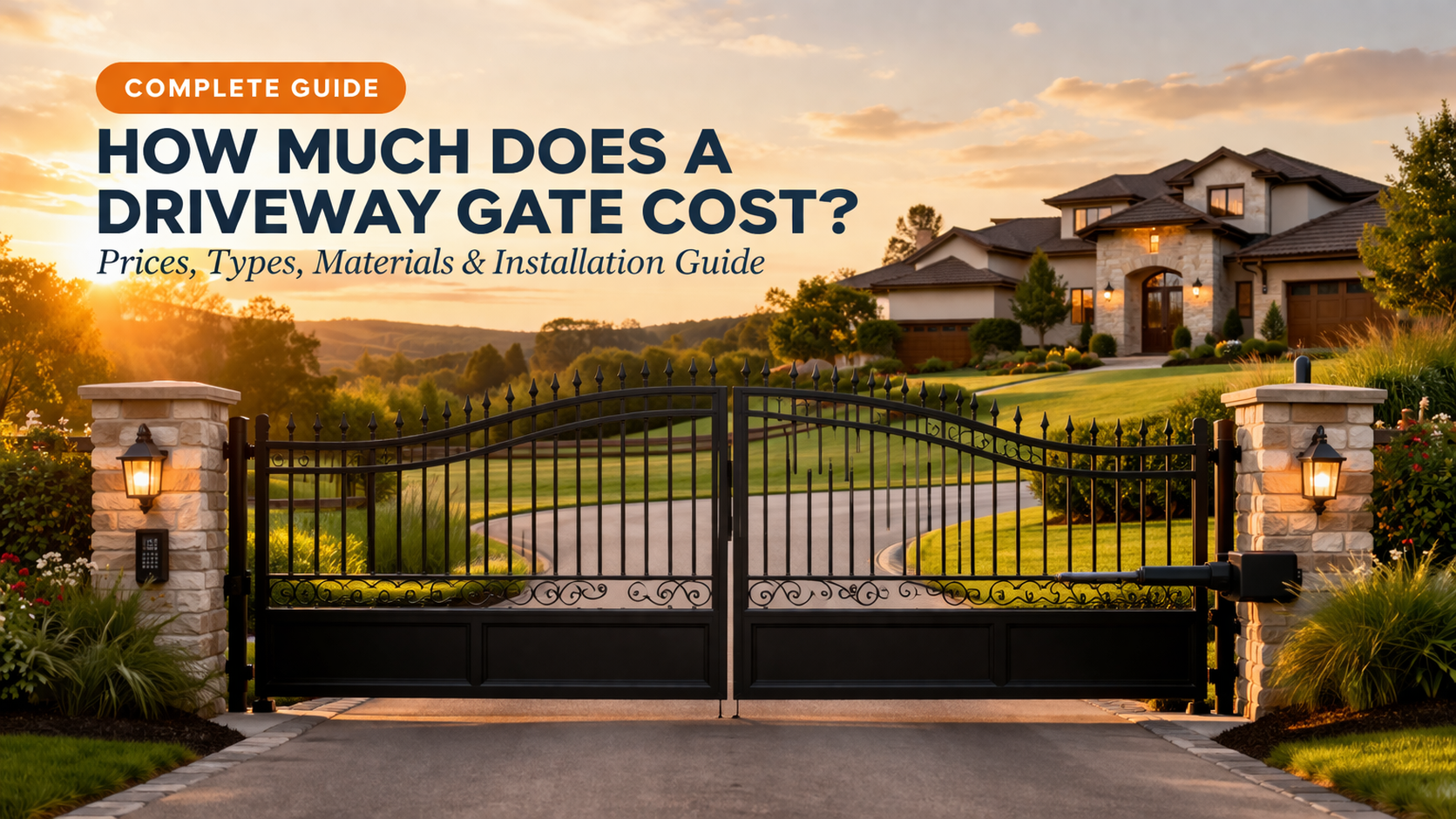 How Much Does a Driveway Gate Cost
