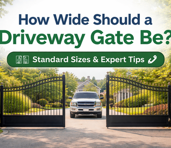 How Wide Should a Driveway Gate Be? Expert Guide