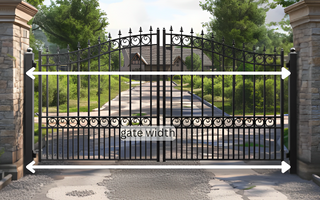 How Wide Should Your Driveway Gate Be?