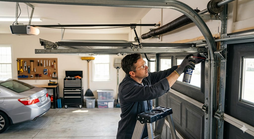 How to Lubricate A Garage Door: Step-by-Step Guide