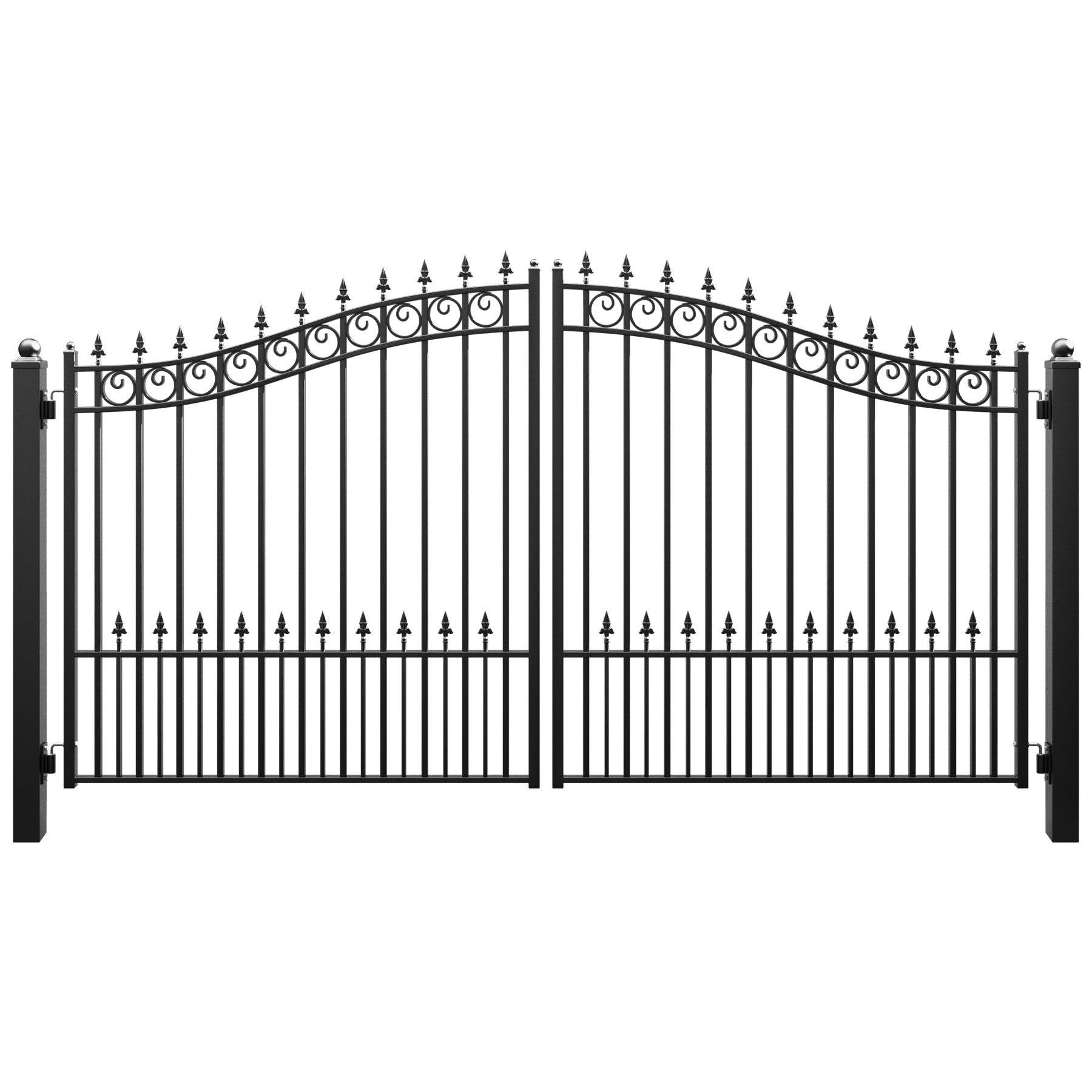 ZUMI Sydney Style Dual Swing Driveway Gates