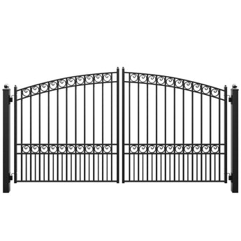 ZUMI Opera Style Dual Swing Driveway Gates
